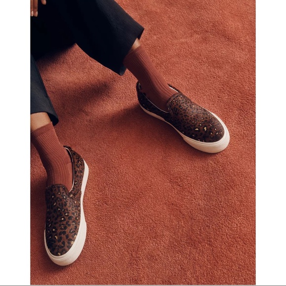 GUC Sidewalk Slip-Ons in Painted Leopard Calf Hair - Picture 6 of 7